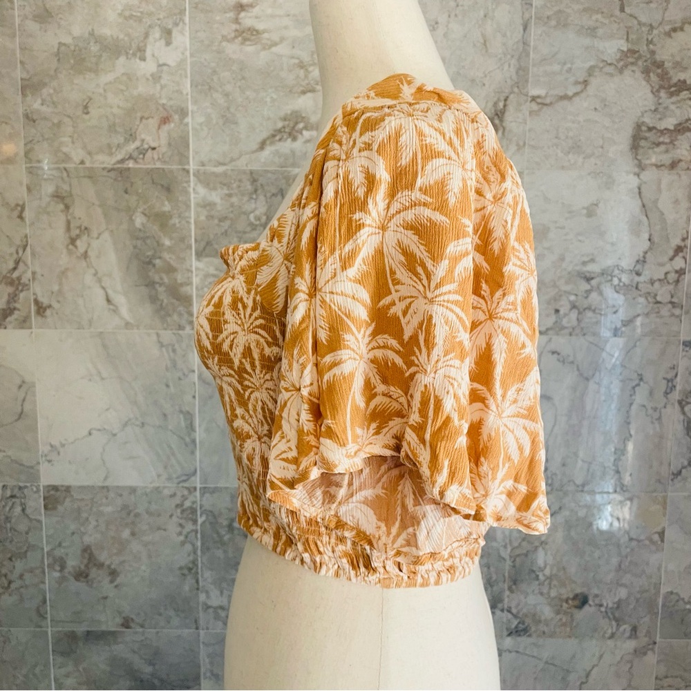 Rip Curl Surf Palms Flutter Sleeve Top - Picture 5 of 8